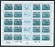 Tonga 1983 Airport & Plane Set Of 4 X 20 In Full Sheets With Gutter Labels & Margins MNH Specimen O/P - Tonga (1970-...)