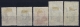 SAn Marino: Mi Nr 100 - 104 MH/* Falz/ Charniere 1924 - Unused Stamps