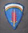 Insigne Tissu Américain American - Gi's Shoulder Patch US WW2 39-45 WWII - SHAEF  European Command - Ecussons Tissu