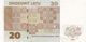 * LATVIA 20 LATU 1992 P-45a UNC [LV226a] - Latvia