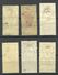 Russland Russia Russie 6 Old Revenue Fiscal Tax Stamps O - Revenue Stamps