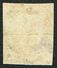 TIMBRE OBLITERE 1860 FIL DE SOIE VERT C/.S.B.K. Nr:26G. Y&TELLIER Nr:30. MICHEL Nr:17IIBym. PAPIER EPAIS. - Used Stamps
