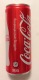 Coca Cola Myanmar Empty 330ml Slim Can / Opened By 2 Holes At Bottom - Latas