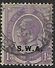 S. W. Africa, 1927 1/3 Of S.Africa,  Opt SWA Higher Than Value Tablets, Used - South West Africa (1923-1990)