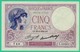 5 Francs - Violet - France - N° S.53501 - 1337517748 - 23=2=1933 - Sup - - 5 F 1917-1940 ''Violet''