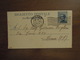 BIGLIETTO POSTALE  DA 25 CENTESIMI  15. IX. 1923 - Entero Postal