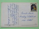 Belgium 1972 Postcard ""good Luck Bird Horse Shoe Girl"" To Ukkel - Christmas - Covers & Documents