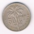 50 CENTIMES 1926 BELGISCH CONGO /1529D/ - 1910-1934: Albert I