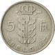 Monnaie, Belgique, 5 Francs, 5 Frank, 1950, TB+, Copper-nickel, KM:135.1 - 5 Francs