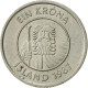 Monnaie, Iceland, Krona, 1987, SUP, Copper-nickel, KM:27 - Island