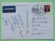 Germany 2010 Train Cancel On Postcard ""snowmen"" To Nicaragua - Flower - Covers & Documents
