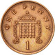 Monnaie, Grande-Bretagne, Elizabeth II, Penny, 2000, TTB+, Copper Plated Steel - 1 Penny & 1 New Penny