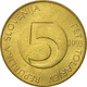 Monnaie, Slovénie, 5 Tolarjev, 1993, TTB+, Nickel-brass, KM:6 - Slovenia