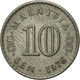 Monnaie, Malaysie, 10 Sen, 1976, Franklin Mint, TTB+, Copper-nickel, KM:3 - Malaysie