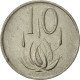 Monnaie, Afrique Du Sud, 10 Cents, 1970, British Royal Mint, TTB+, Nickel, KM:85 - Seychelles