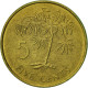 Monnaie, Seychelles, 5 Cents, 1982, British Royal Mint, TTB, Laiton, KM:47.1 - Seychelles