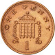 Monnaie, Grande-Bretagne, Elizabeth II, Penny, 2003, TTB+, Copper Plated Steel - 1 Penny & 1 New Penny