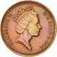 Monnaie, Grande-Bretagne, Elizabeth II, Penny, 1994, TTB+, Copper Plated Steel - 1 Penny & 1 New Penny