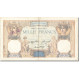 Billet, France, 1000 Francs, 1927, 1936-10-08, TB+, KM:79c - 1 000 F 1927-1940 ''Cérès Et Mercure''
