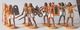 Rares Figurines ATLANTIC 1/32 Lot De 21 Sur Les 22 Egyptiens Antique Avec Sa Boite N° 1602 Voir Détails Annonce - Autres & Non Classés