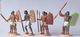Rares Figurines ATLANTIC 1/32 Lot De 21 Sur Les 22 Egyptiens Antique Avec Sa Boite N° 1602 Voir Détails Annonce - Autres & Non Classés