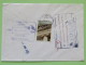 Greece 2011 Registered Cover Trikala To Nicaragua - Ship - Archaeology - Column Stamp On Back - Covers & Documents