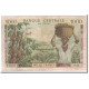 Billet, Cameroun, 1000 Francs, 1962, Undated, KM:12b, TB+ - Kameroen