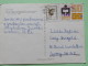 Poland 1990 Postcard ""Ciechocinek"" To England - Man Head - Revenue Stamp For School Construction - Poland