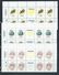 Tonga 1984 Marine Life Official Definitives X 8 In Gutter Blocks MNH Specimen O/P - Tonga (1970-...)