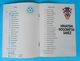 Delcampe - ESTONIA V CROATIA - 1996 UEFA EURO Qual. Football Match Programme * Soccer Fussball Programm Calcio Programma Programa - Bücher