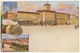 Firenze Litho Color Hotel Porta Rossa Ernesto Checchi Edit Richter Napoli Casparis Dirett. - Firenze (Florence)