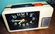 Wecker-034-Rhythm-034-Japan-Space-Age-70er-Jahre - Alarm Clocks