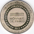 60 PLAILLY PARC ASTERIX N°7 OBELIX MÉDAILLE MONNAIE DE PARIS 2013 JETON TOKEN MEDAL COIN - 2013