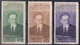 Russia 1950, Michel Nr 1515-17, MLH OG - Ongebruikt