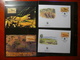 WWF Indonesie Indonesia Komodo Dragon Varanus Vaaran 2000 Complete Chapter Kapitel 4v MNH 4-4 FDC CM Carte Maximum - Collections, Lots & Series