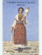 Pre-Linen Foreign EUROPEAN WOMAN HOLDING STICK FULL OF TWINE STRING HL7958 - Sonstige & Ohne Zuordnung