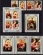 Penrhyn 1983 Christmas Raphael Anniversary Set Of 4 + 5 Minisheets MNH - Penrhyn