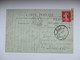 FRANCE  PARIS TO LATVIA , 1924 OLYMPIC GAMES CANCEL   , Old Postcard  , 0 - Sommer 1924: Paris