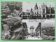 Poland 1999 Postcard ""Krakow Garden Park Tower Church Town Hall"" Mieliczka To England - Country Estates Oborach - Poland