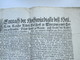 Erlass / Dekret / Verordnung 1722 Würzburg. Hochwürdigste Des Heil. Röm. Reichs. Schnörkelbuchstaben. Beamten - Gesetze & Erlasse