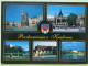 Poland 1999 Postcard ""Cracow Old Town Views Town Hall Church Cows"" Krakow To England - Olympic Games Ski Jumping - Poland