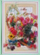 Poland 1999 Postcard ""flowers"" To England - Country Estates Bronowicach - Polonia