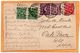 Rheine Germany 1922 Infla Postcard 5 Stamps - Rheine