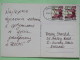 Poland 1999 Postcard With High Franking ""everything In Place 10,5"" Krakow To England - Zodiac Sagittarius With Bow And - Poland