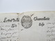 Delcampe - 1682 Zur Zeit Louis XIV Sonnenkönig. De Paris Generalite. Lettre De La Chancellerie Six Sols. Königl. Kronen Wappen. RRR - Documents De La Poste