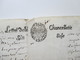 Delcampe - 1682 Zur Zeit Louis XIV Sonnenkönig. De Paris Generalite. Lettre De La Chancellerie Six Sols. Königl. Kronen Wappen. RRR - Documenti Della Posta