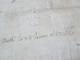 Delcampe - 1682 Zur Zeit Louis XIV Sonnenkönig. De Paris Generalite. Lettre De La Chancellerie Six Sols. Königl. Kronen Wappen. RRR - Documentos Del Correo