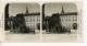 Autriche Salzbourg Residenz Fontaine Et Chateau Ancienne Stereo Photo Wurthle 1900 - Photos Stéréoscopiques