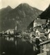 Autriche Salzkammergut Hallstatt Village Ancienne Stereo Photo Wurthle 1900 - Photos Stéréoscopiques