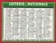 -- LOTERIE NATIONALE -PETIT CALENDRIER 1966 - - Petit Format : 1961-70